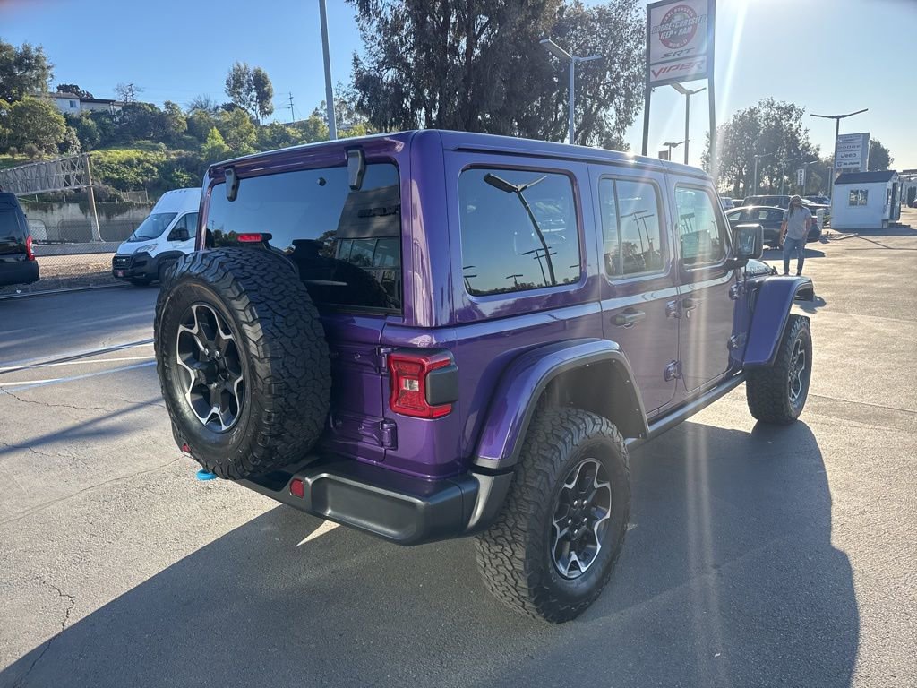 Certified 2023 Jeep Wrangler Unlimited Rubicon 4xe w/ Cold Weather Group image 9