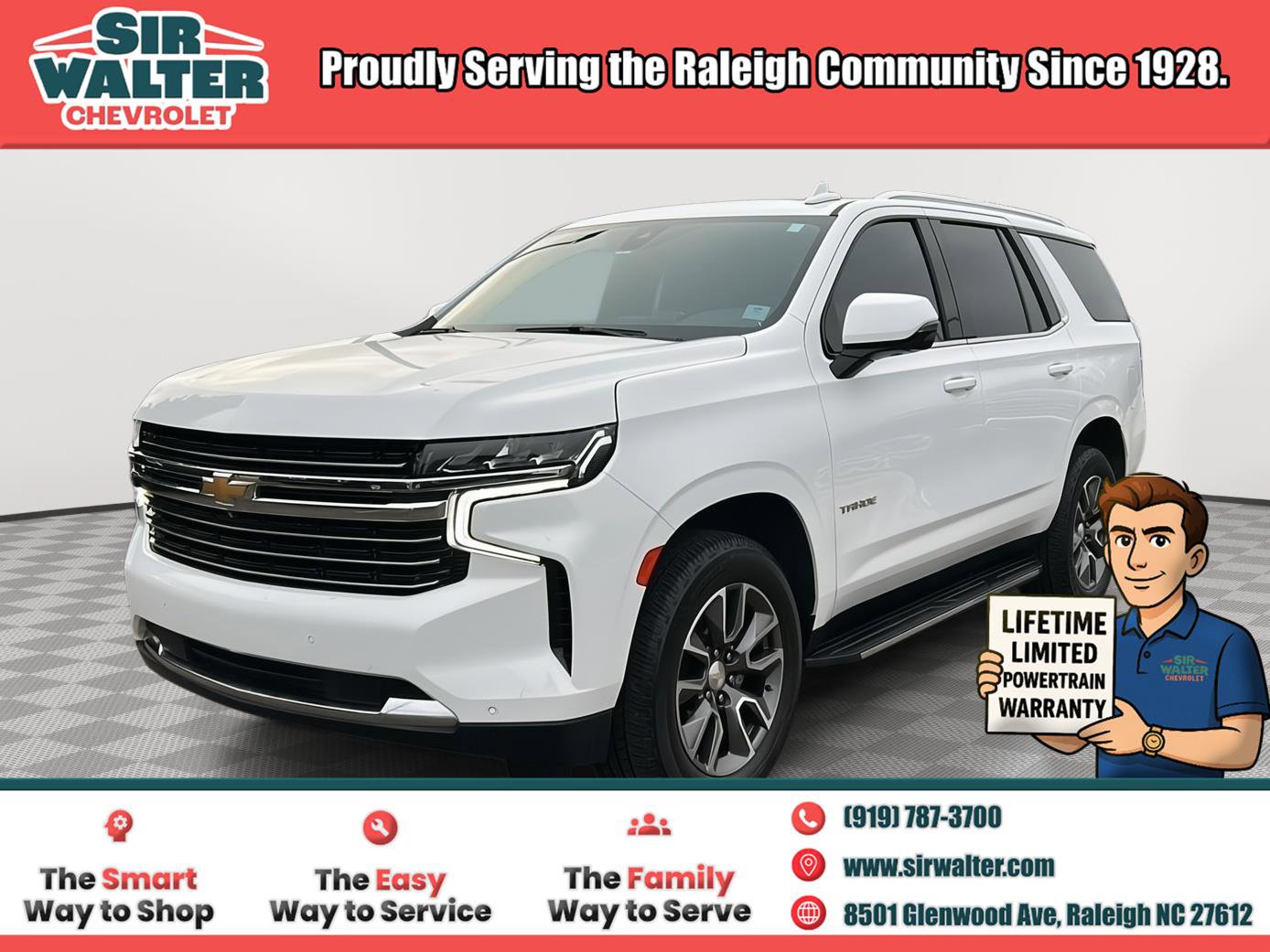 Used 2022 Chevrolet Tahoe LT w/ Luxury Package