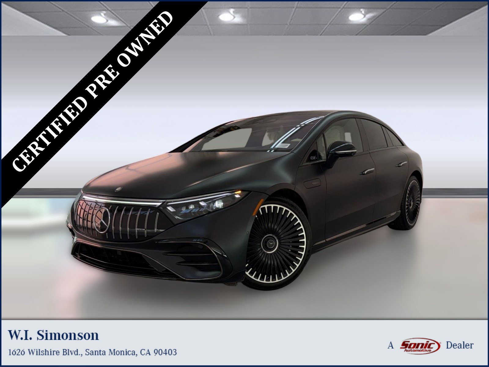 Certified 2024 Mercedes-Benz EQS AMG 4MATIC image 1