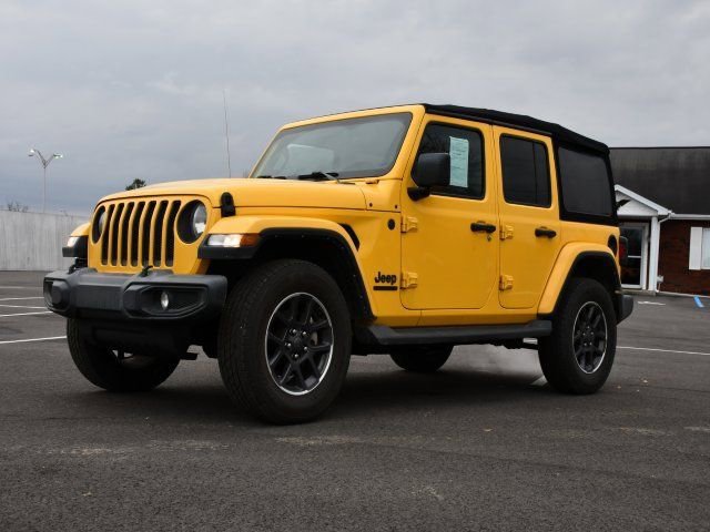 Used 2021 Jeep Wrangler Unlimited Sport image 3