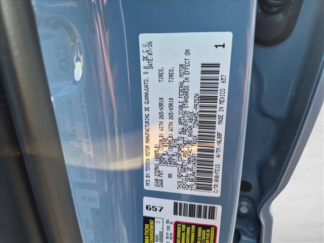 New 2026 Toyota Tacoma TRD Sport AWD/4WD image 16