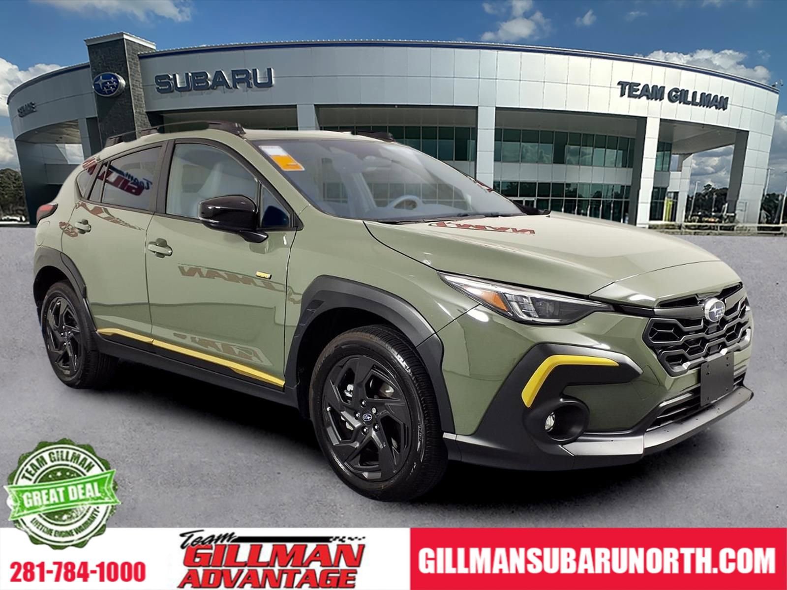 Certified 2025 Subaru Crosstrek 2.5i Sport w/ Crosstrek Mirror Package image 1