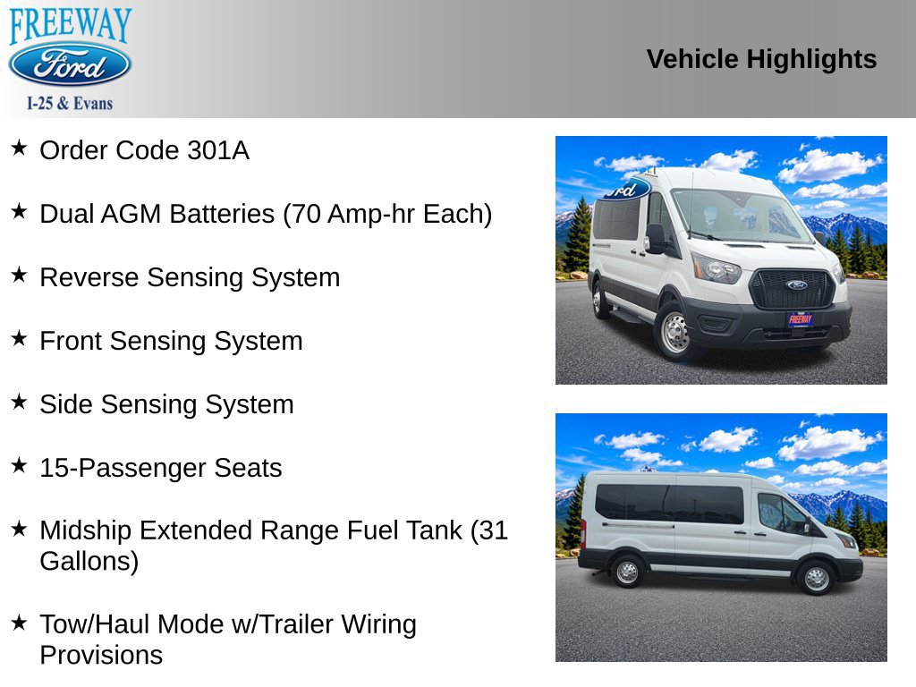 Used 2024 Ford Transit 350 XL AWD/4WD image 2