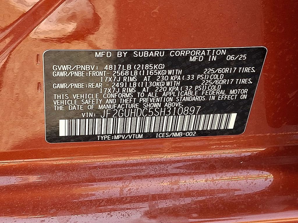 New 2025 Subaru Crosstrek 2.0i Premium w/ Convenience Package #2 image 18