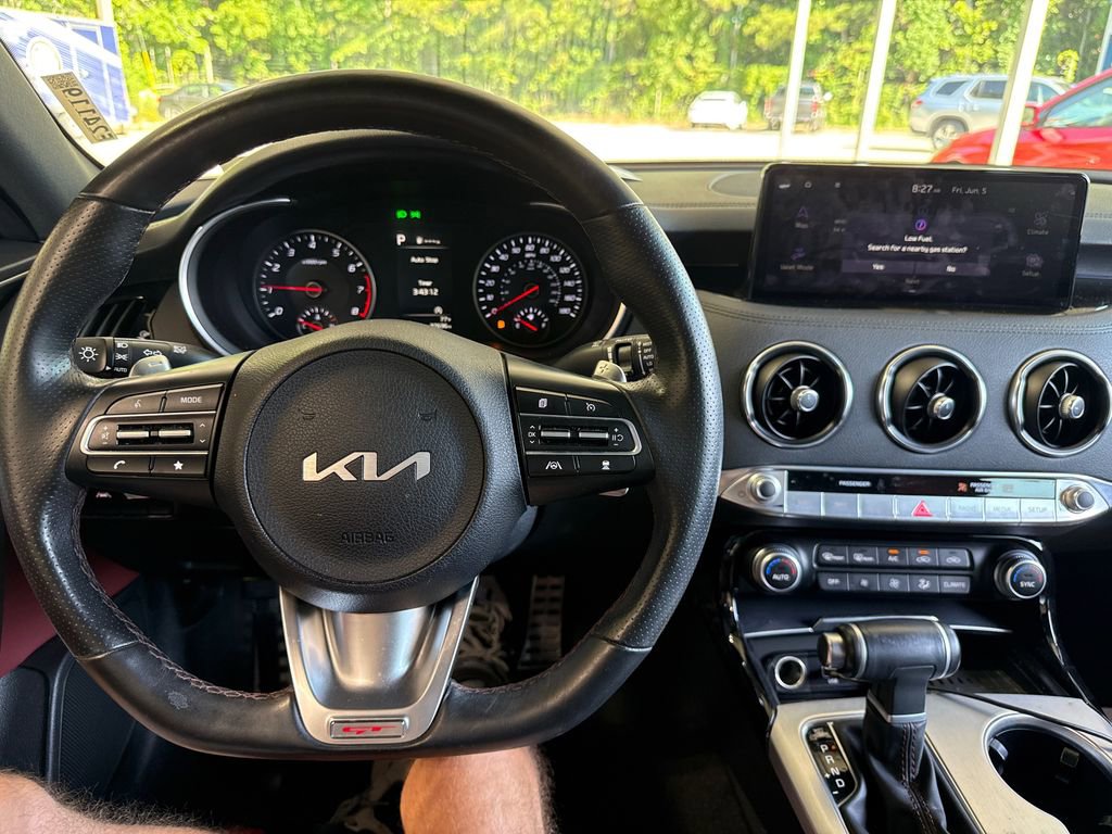 Used 2022 Kia Stinger GT1 w/ Red Interior Color Package RWD image 13