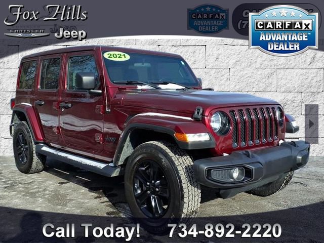 Used 2021 Jeep Wrangler Unlimited Sahara
