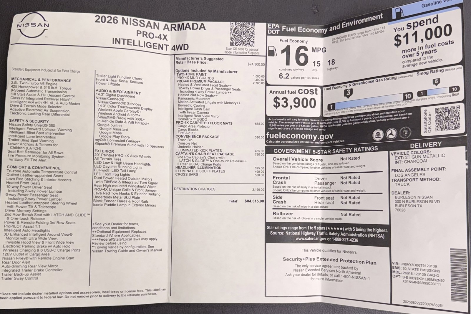 Used 2026 Nissan Armada PRO-4X image 48