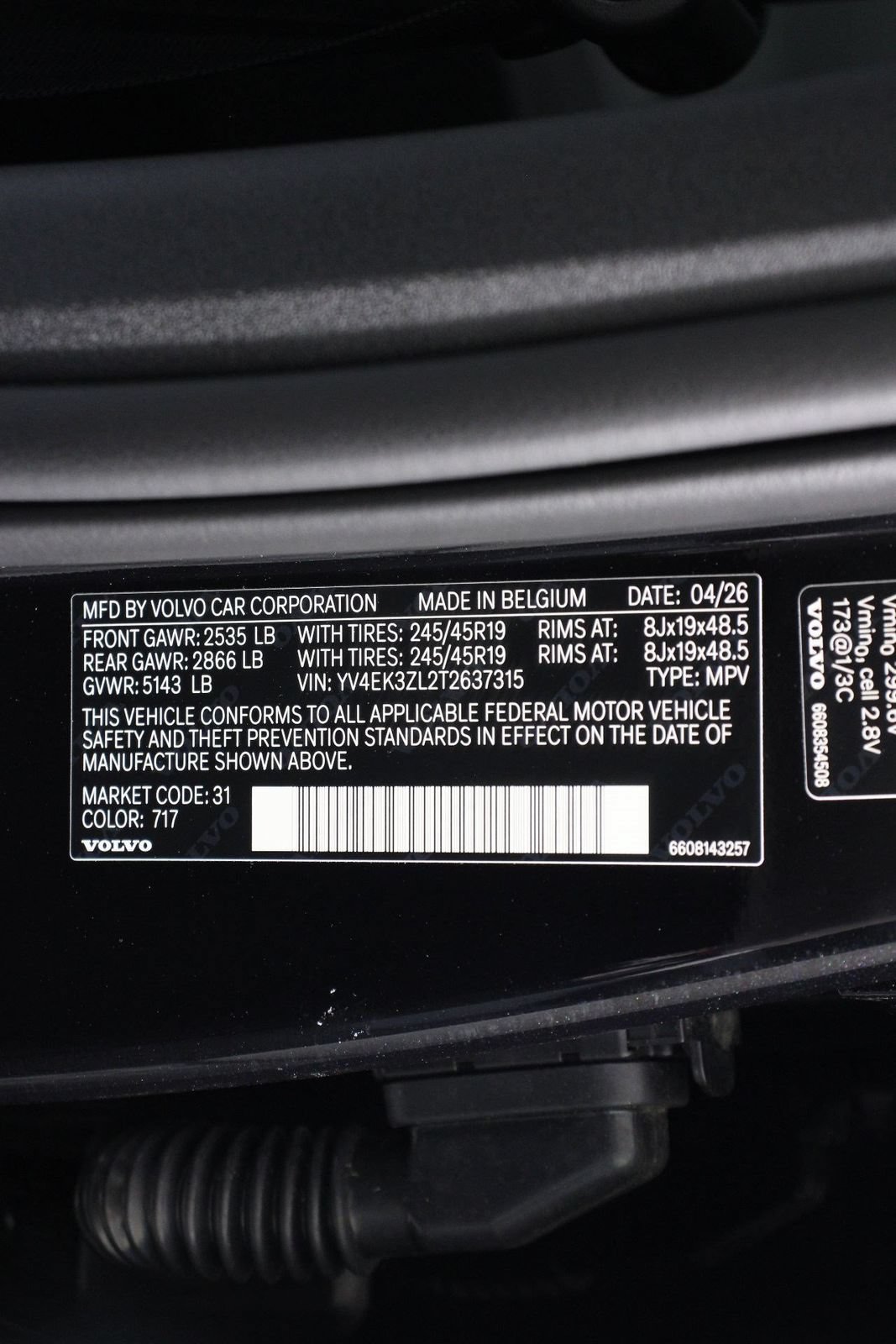New 2026 Volvo EX30 Ultra AWD/4WD image 16