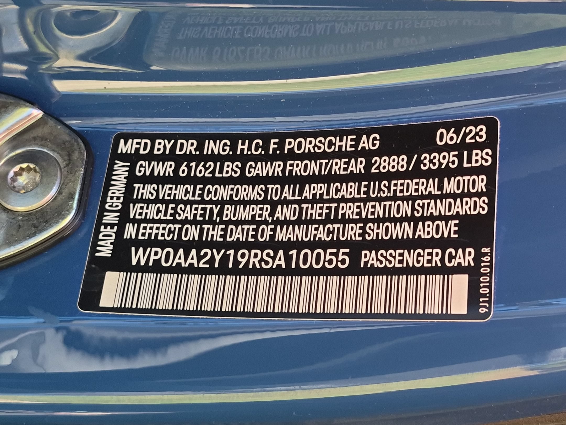 Certified 2024 Porsche Taycan RWD image 27