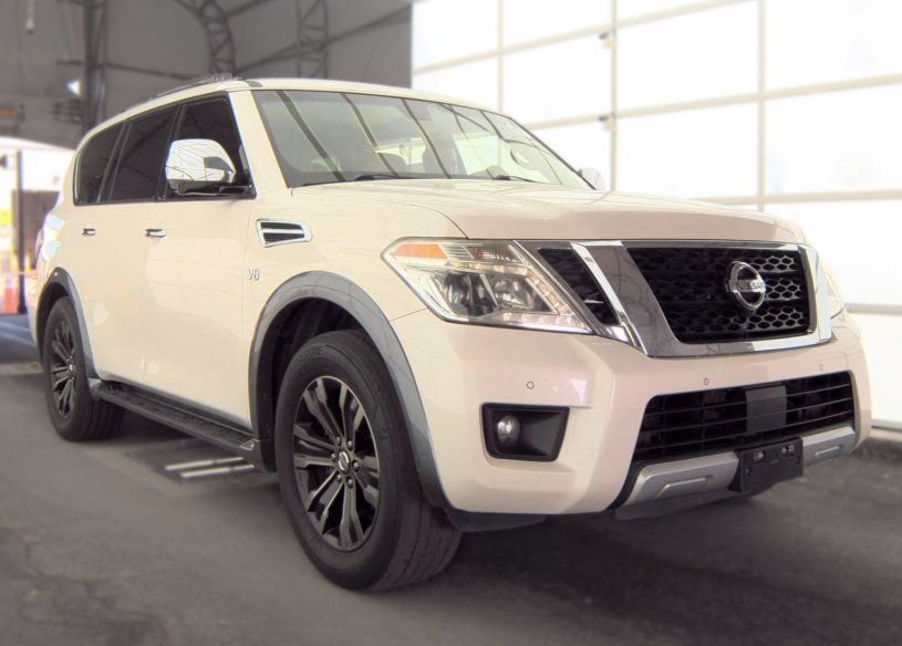 Used 2017 Nissan Armada Platinum w/ Captain Seat Package AWD/4WD image 14