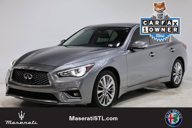 Used 2023 INFINITI Q50 Luxe w/ Cargo Package
