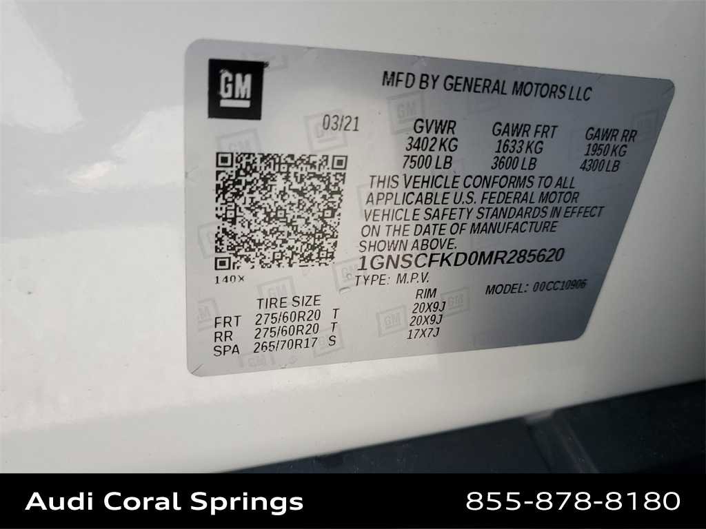 Used 2021 Chevrolet Suburban Premier image 28