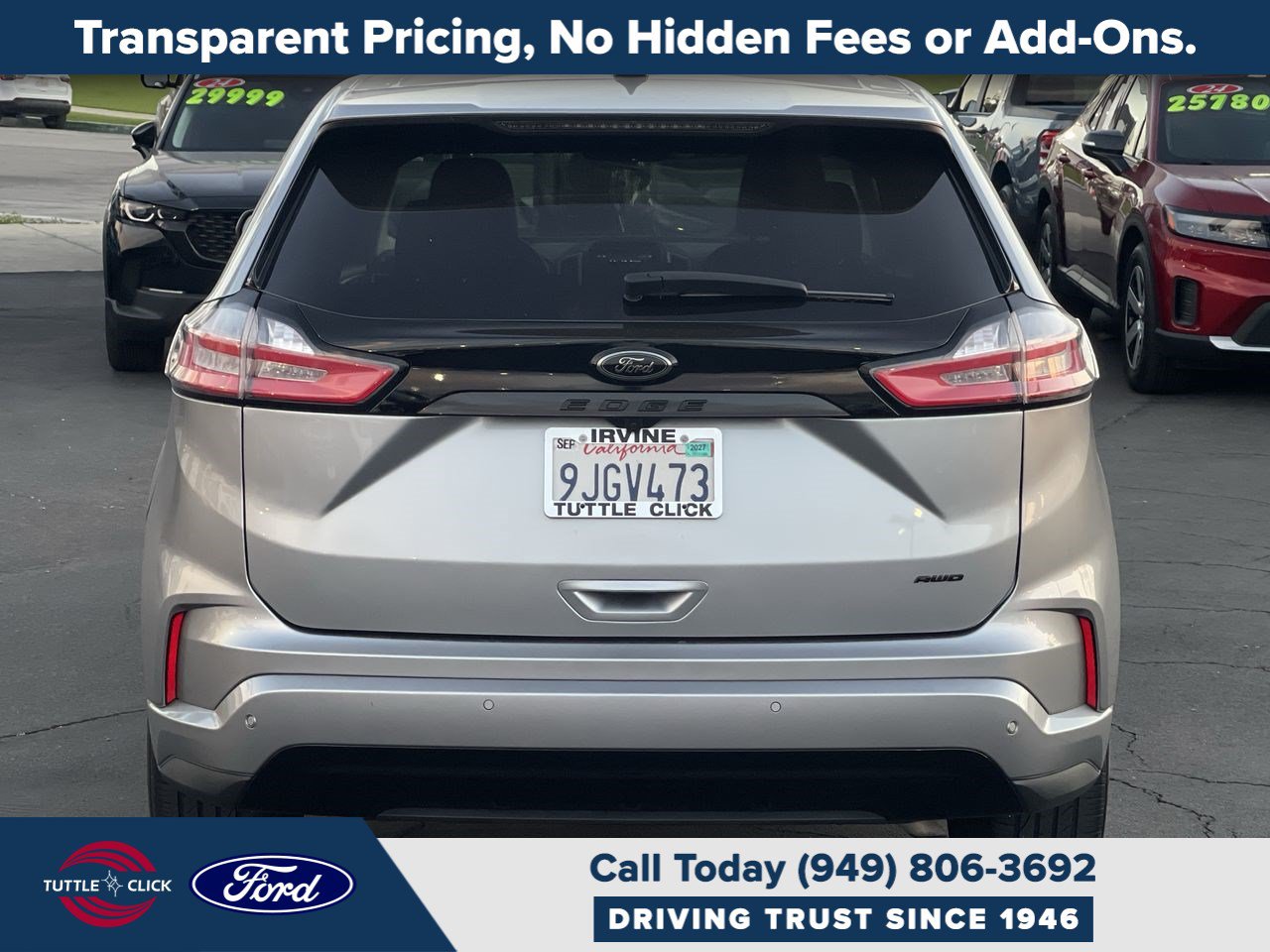 Certified 2023 Ford Edge SE w/ Black Appearance Package AWD/4WD image 14