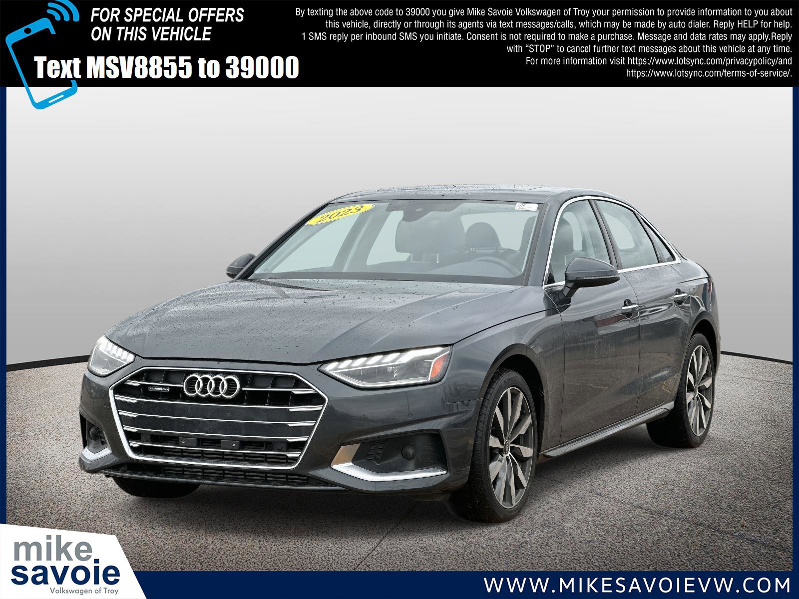 Used 2023 Audi A4 2.0T Premium w/ Convenience Package image 1