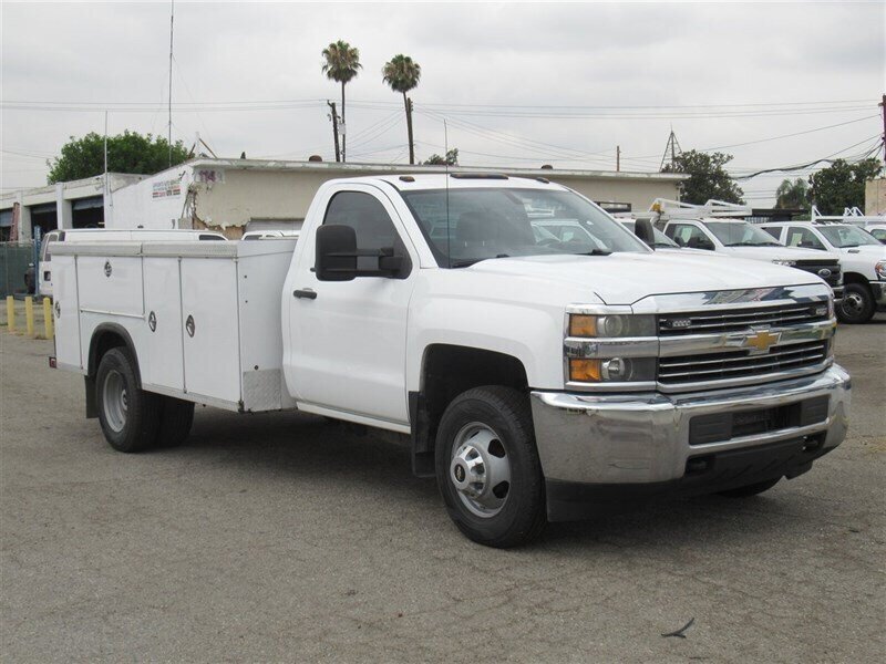 Used 2015 Chevrolet Silverado 3500 W/T RWD image 1
