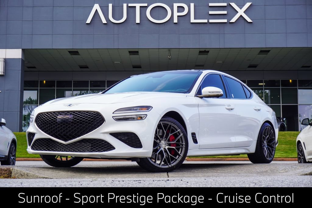 Used 2023 Genesis G70 3.3T w/ Sport Prestige Package