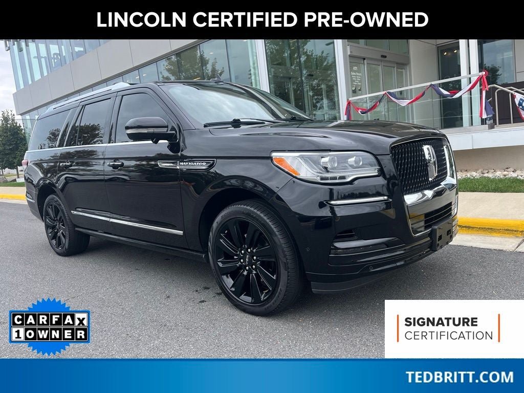 Certified 2024 Lincoln Navigator L Reserve