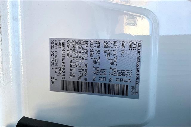 New 2026 Nissan Frontier Pro-X w/ Pro-X Convenience Package image 14