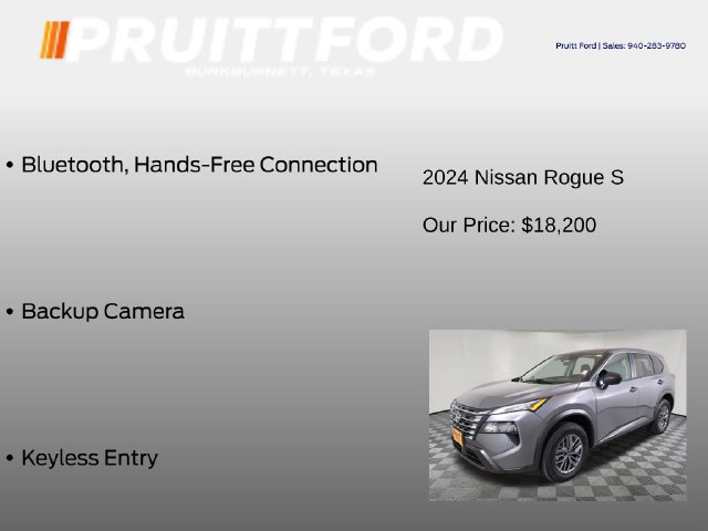 Used 2024 Nissan Rogue S AWD/4WD image 7