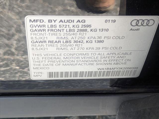 Used 2019 Audi SQ5 Premium Plus AWD/4WD image 24