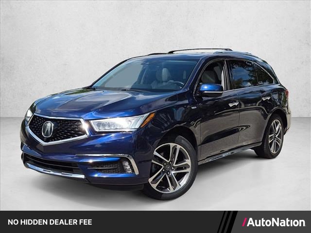 Used 2018 Acura MDX Sport Hybrid w/ Advance Pkg AWD/4WD image 1