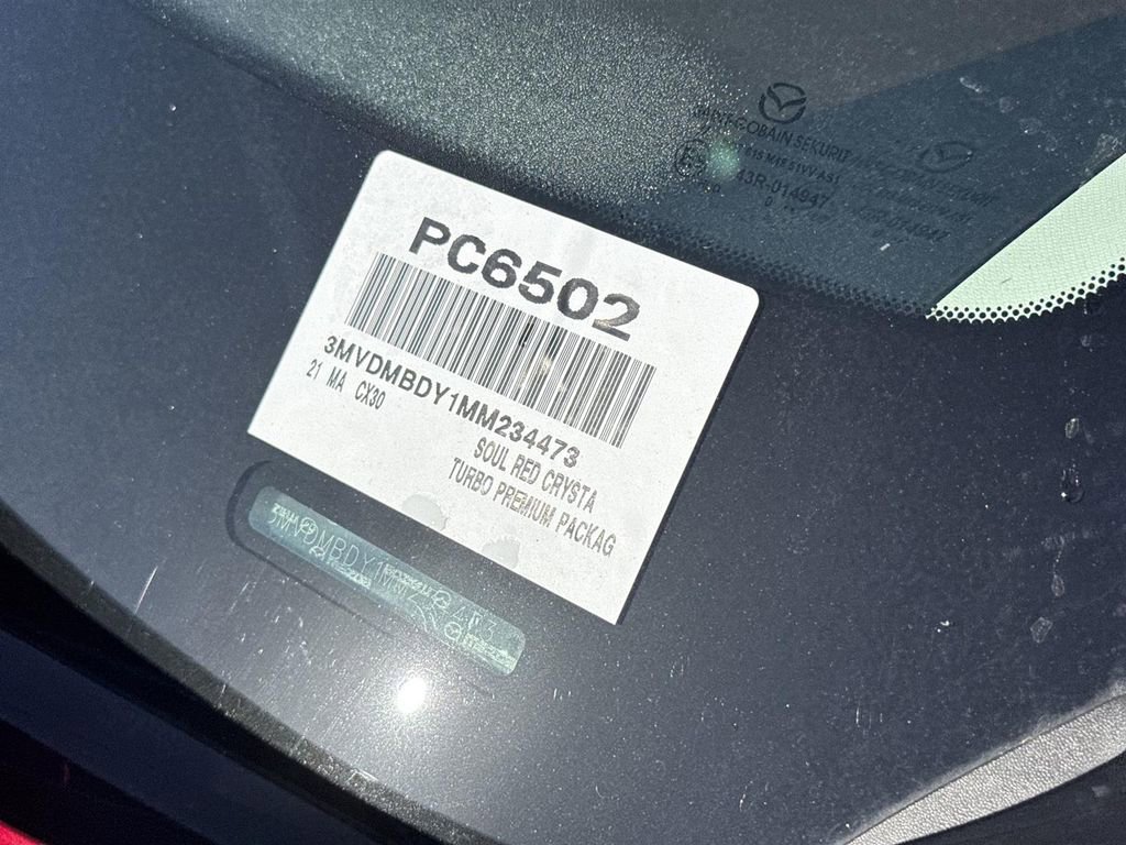 Used 2021 MAZDA CX-30 2.5 Turbo w/ Premium Package image 32