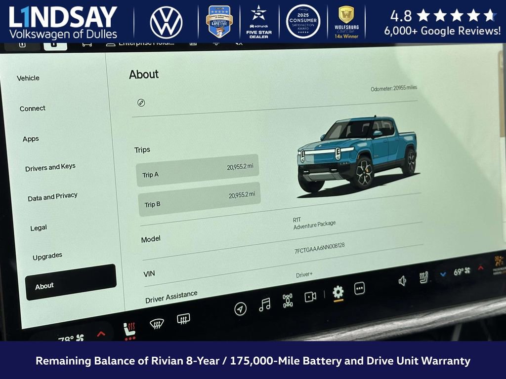 Used 2022 Rivian R1T Adventure image 22