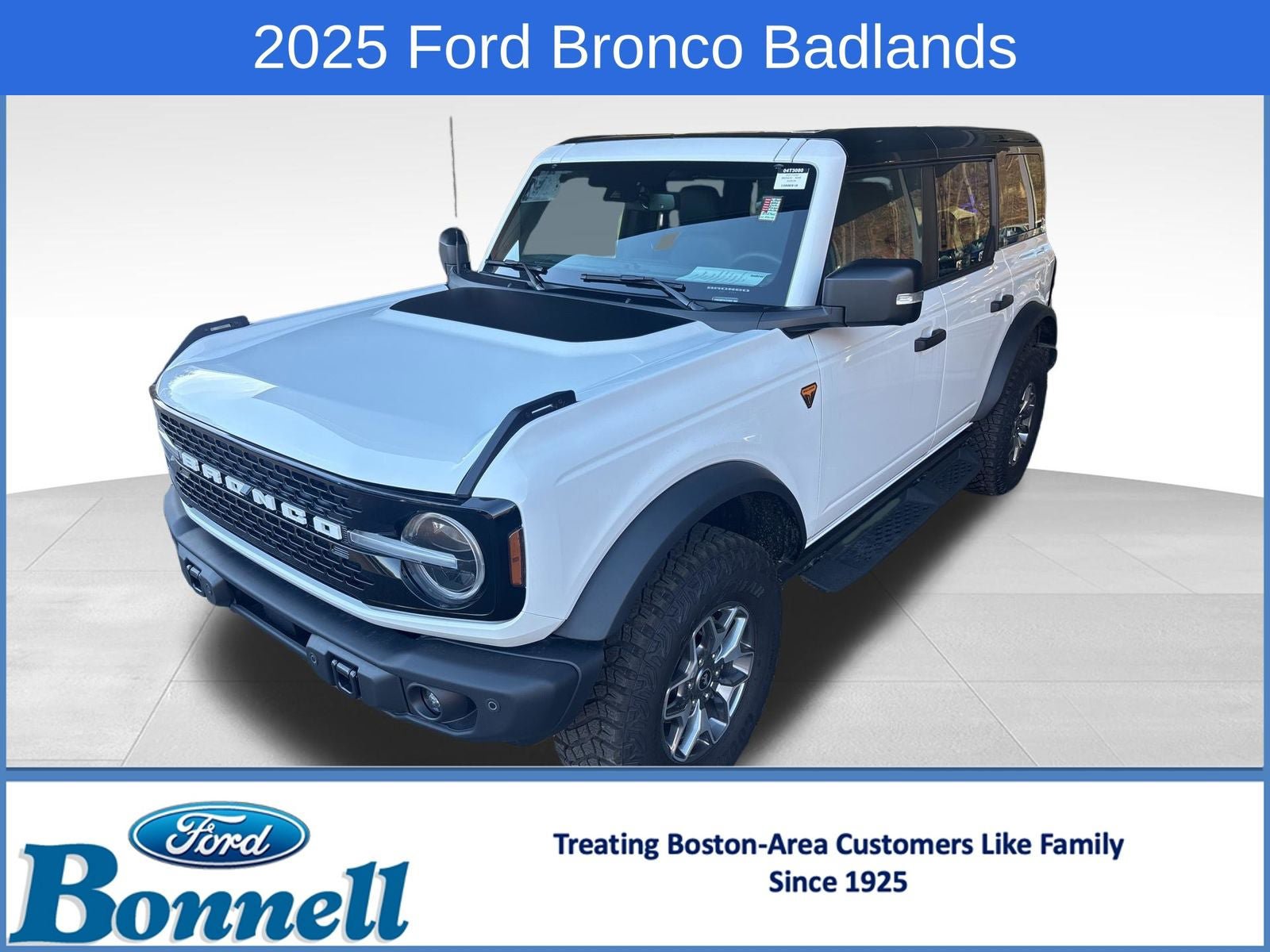 New 2025 Ford Bronco Badlands