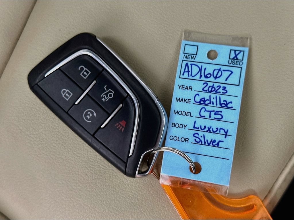 Used 2023 Cadillac CT5 Luxury w/ Sun And Sound Package RWD image 37