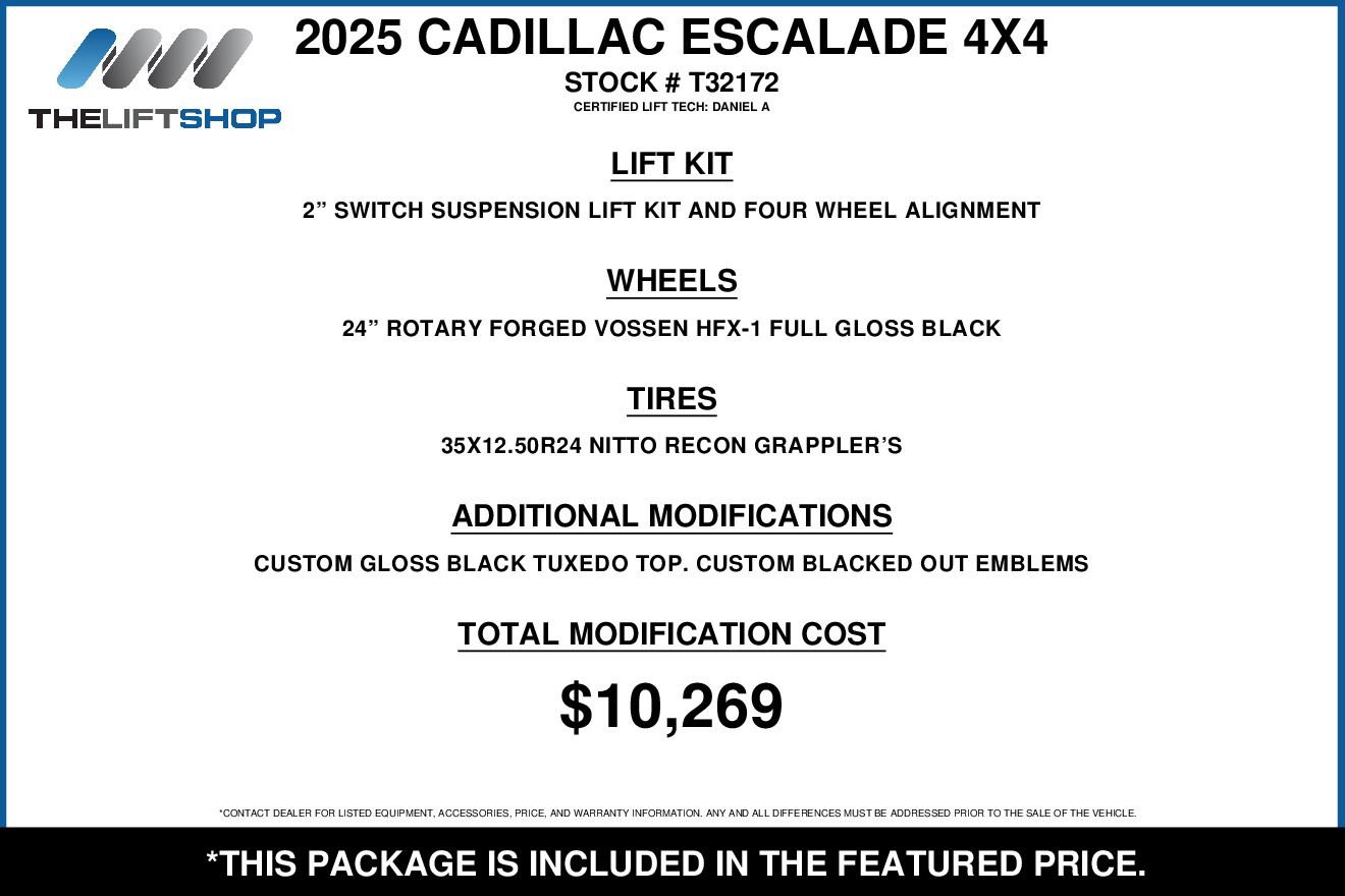 Used 2025 Cadillac Escalade Sport Platinum image 2