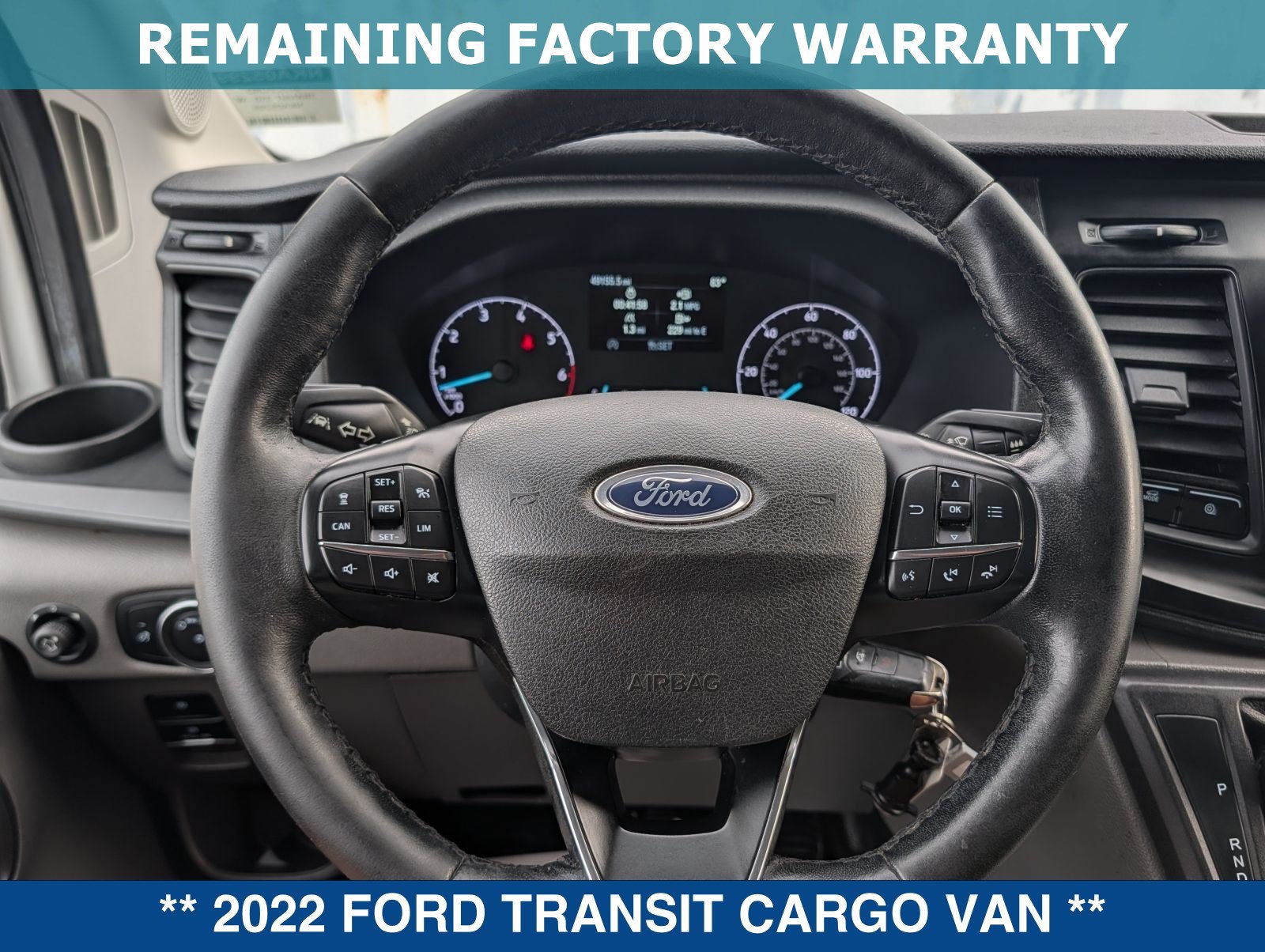 Certified 2022 Ford Transit 350 148 High Roof AWD image 25