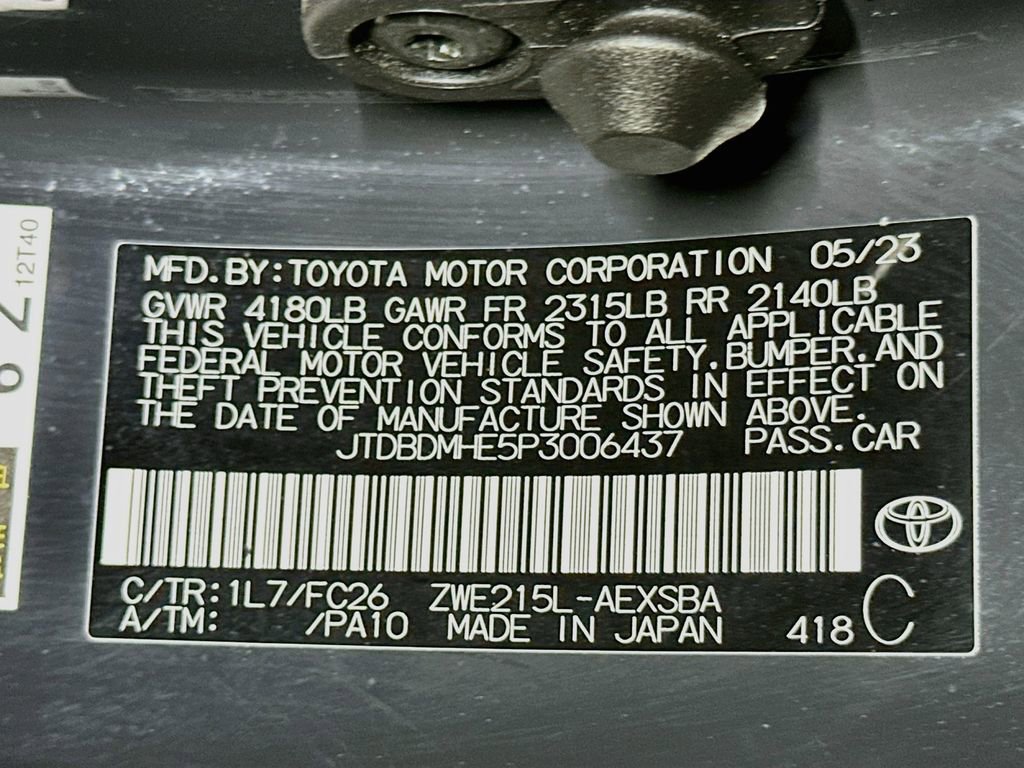 Used 2023 Toyota Corolla SE w/ SE Package AWD/4WD image 21