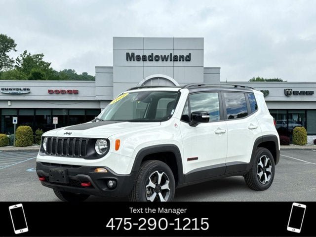 Certified 2022 Jeep Renegade Trailhawk AWD/4WD image 1