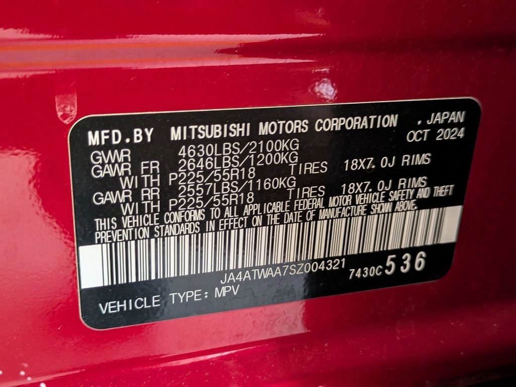 Used 2025 Mitsubishi Eclipse Cross SE AWD/4WD image 32