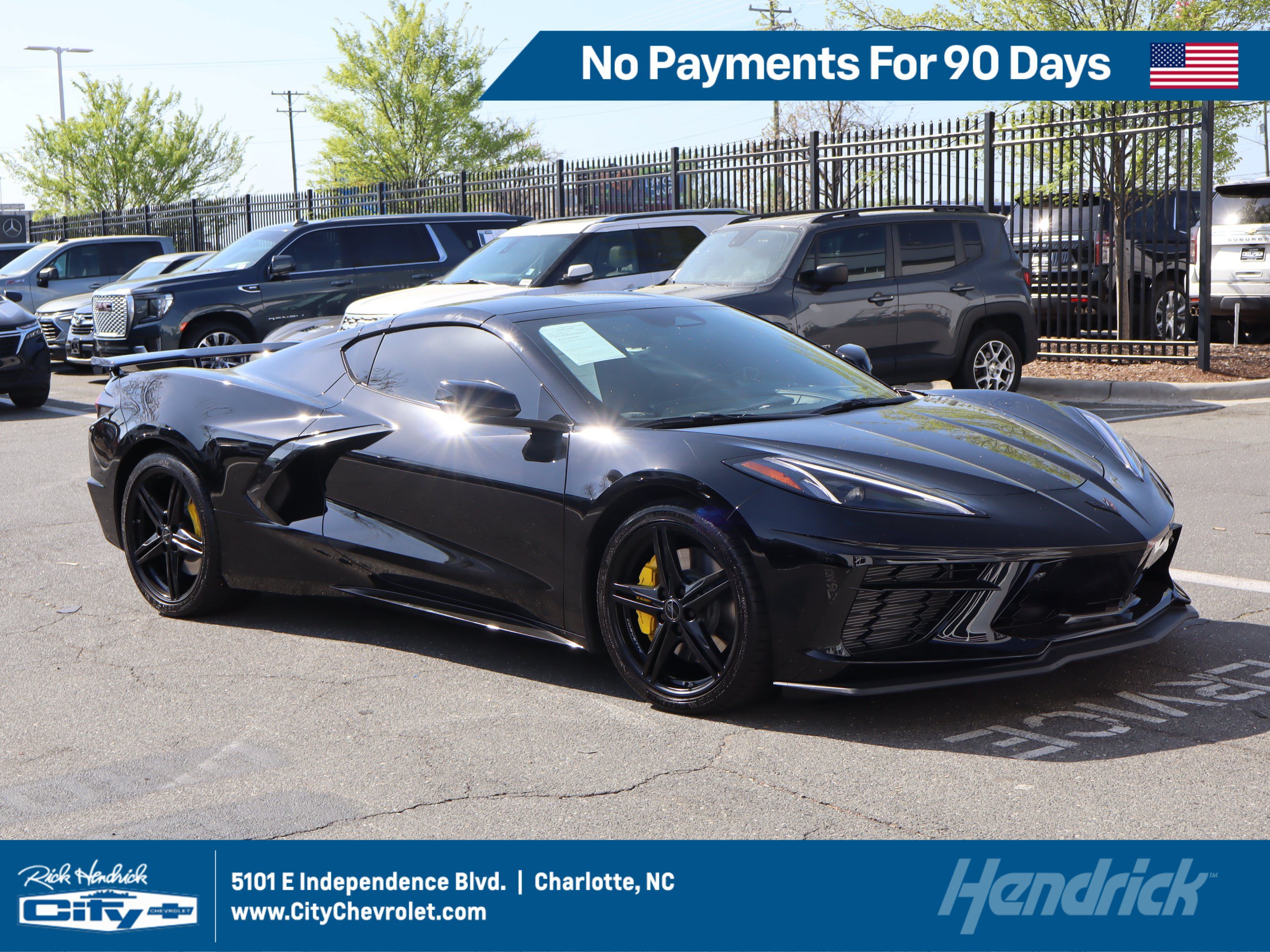 Used 2026 Chevrolet Corvette Stingray Preferred Cpe w/ Z51 Performance Package RWD image 1