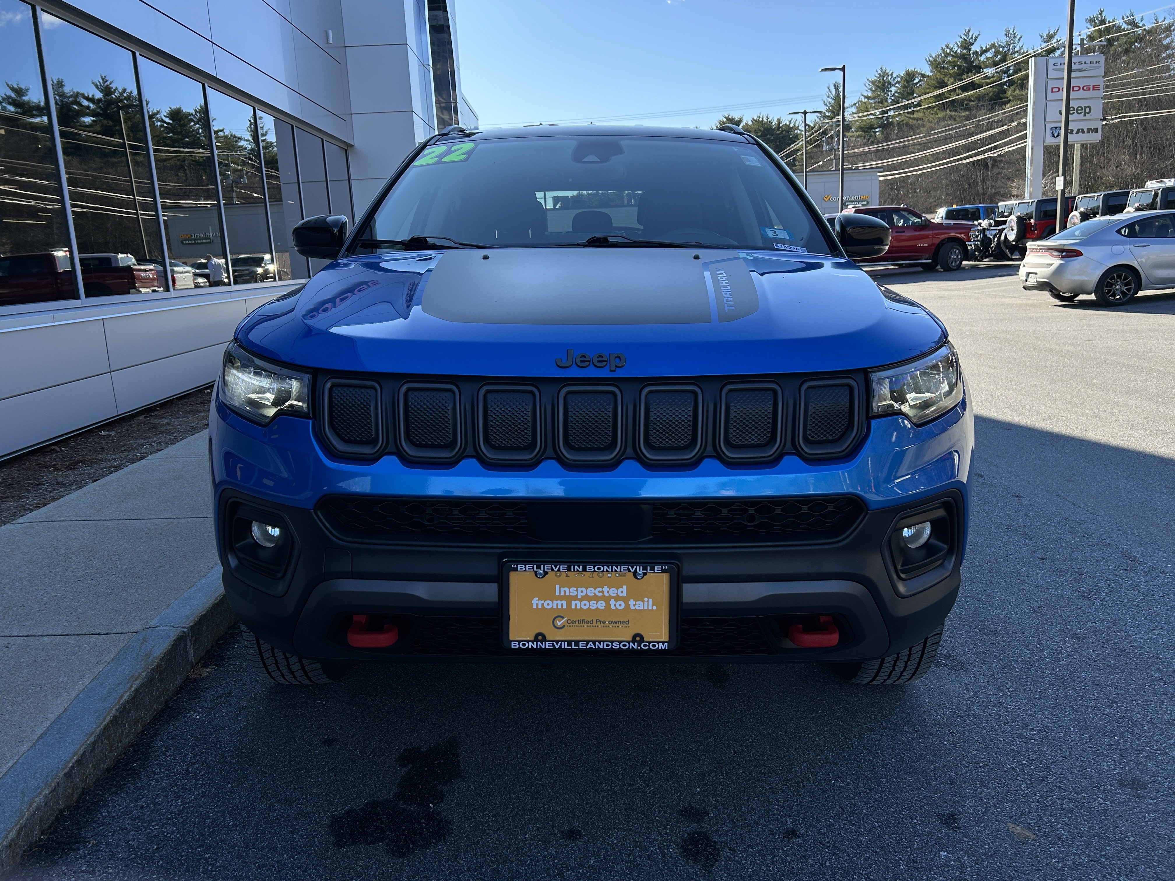 Certified 2022 Jeep Compass Trailhawk w/ Trailhawk Convenience Group AWD/4WD image 15