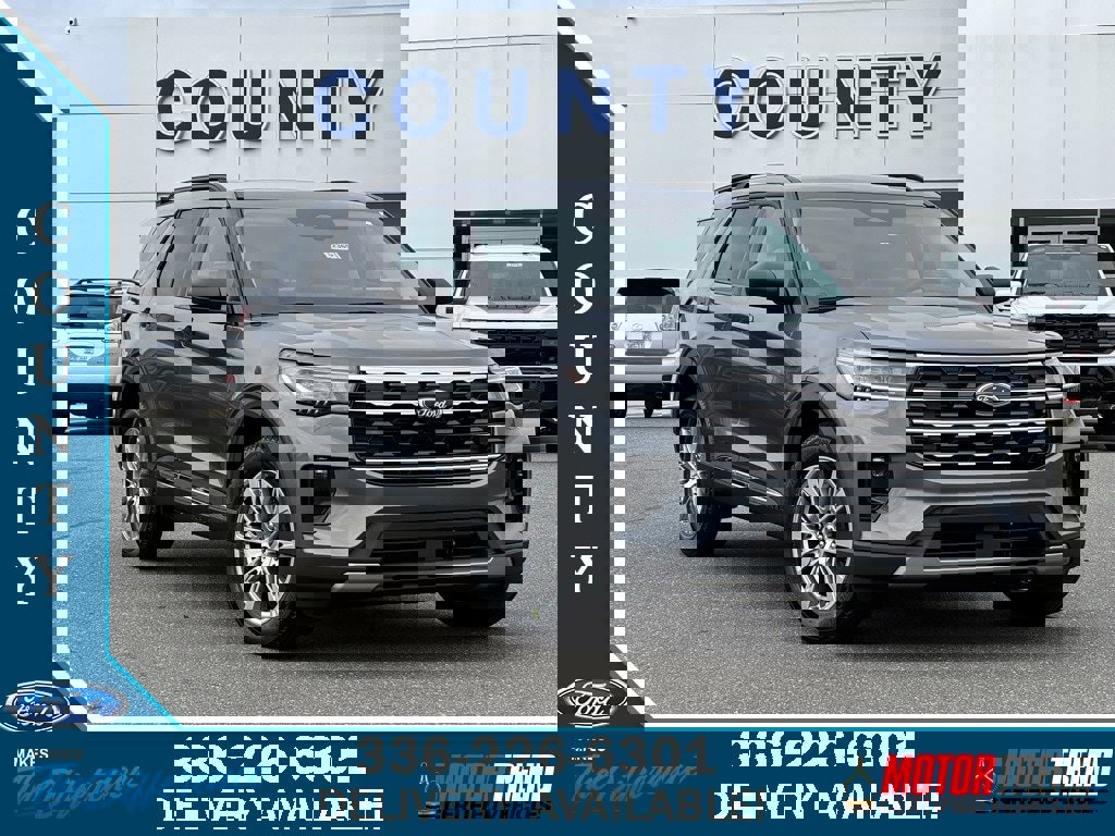 New 2025 Ford Explorer Active w/ Active Comfort Package