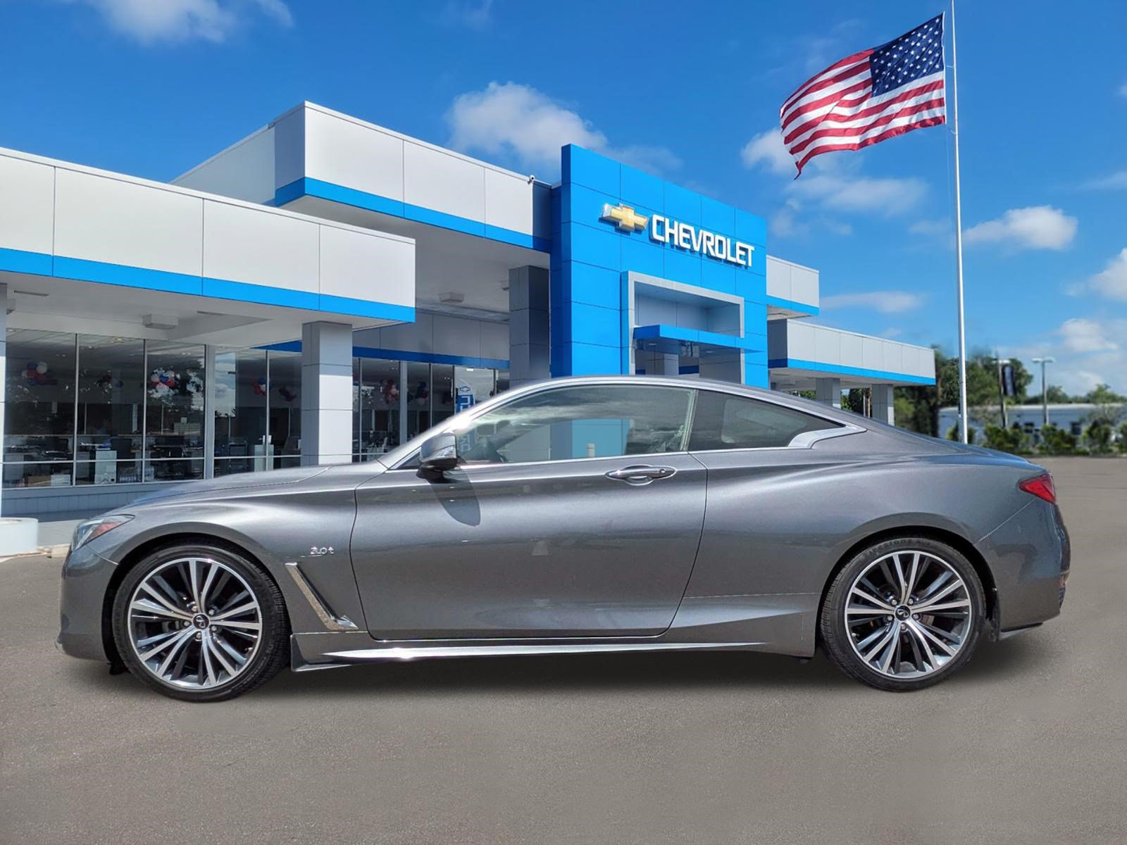 Used 2020 INFINITI Q60 3.0t Luxe RWD image 6