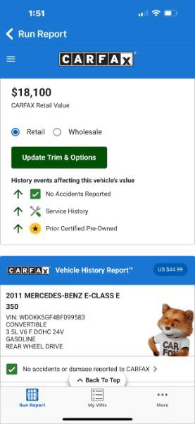 Used 2011 Mercedes-Benz E 350 Cabriolet image 9