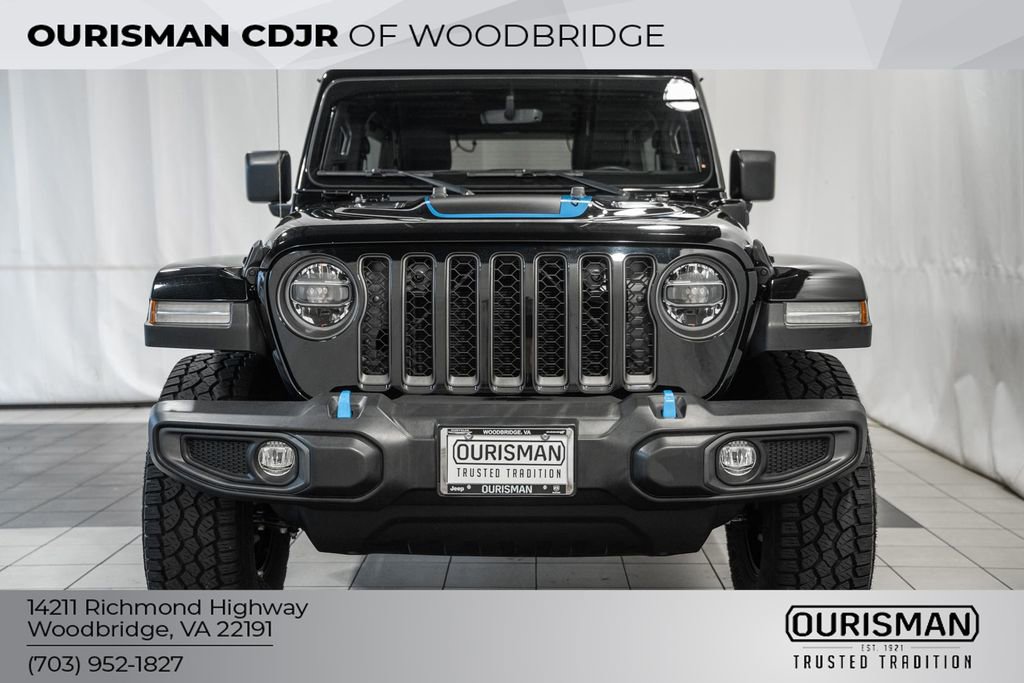 Used 2022 Jeep Wrangler Unlimited Rubicon 4xe w/ Cold Weather Group image 2