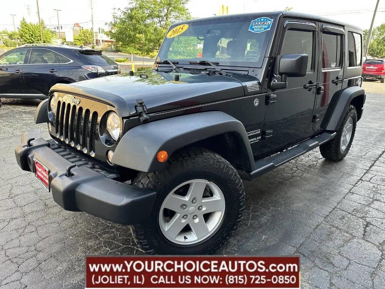 Used 2015 Jeep Wrangler Unlimited Sport w/ Quick Order Package 24S image 1