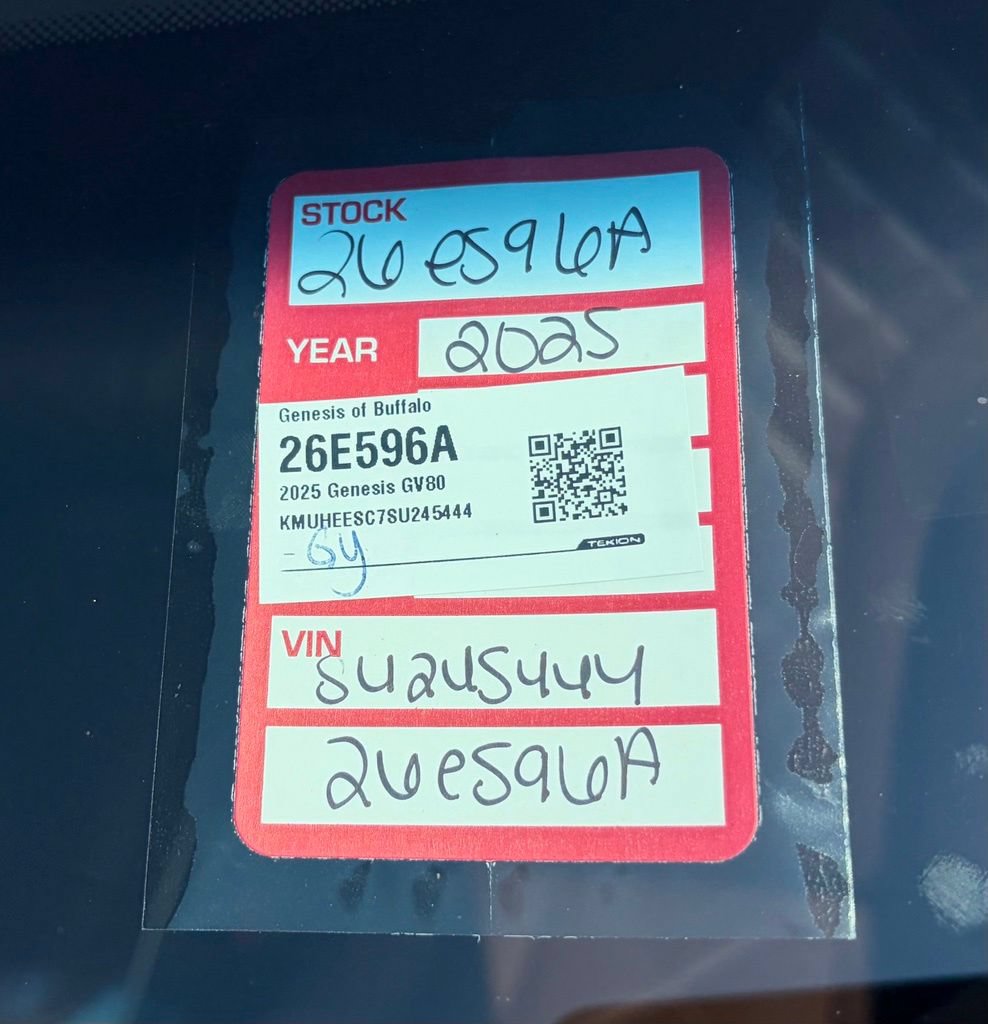 Certified 2025 Genesis GV80 3.5T Prestige AWD/4WD image 25
