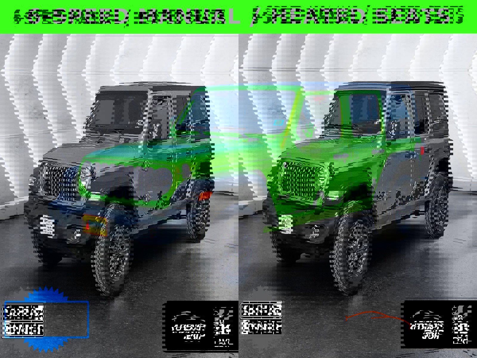 Certified 2025 Jeep Wrangler Unlimited Sport image 1