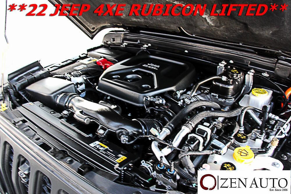 Used 2022 Jeep Wrangler Unlimited Rubicon 4xe w/ Cold Weather Group image 69