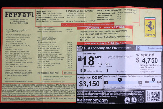 Used 2016 Ferrari California T image 12