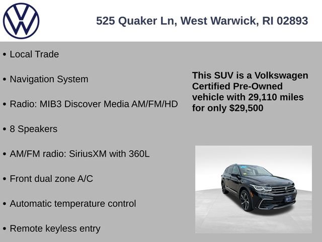 Certified 2023 Volkswagen Tiguan SEL R-Line AWD/4WD image 7