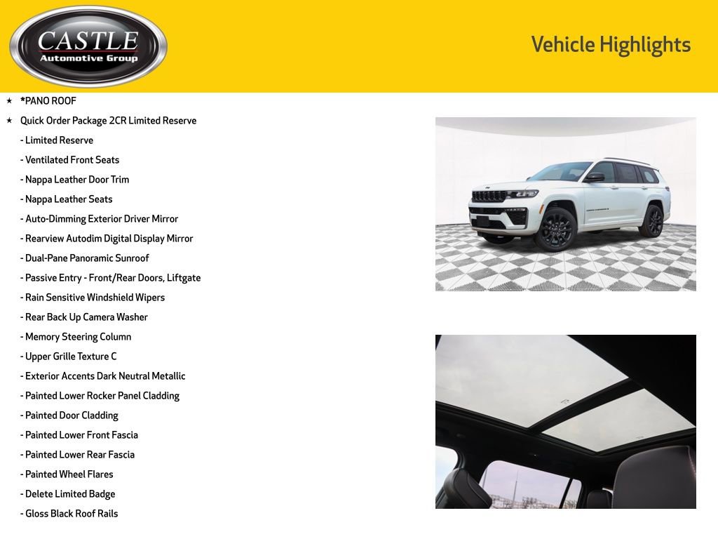 New 2026 Jeep Grand Cherokee L Limited image 3