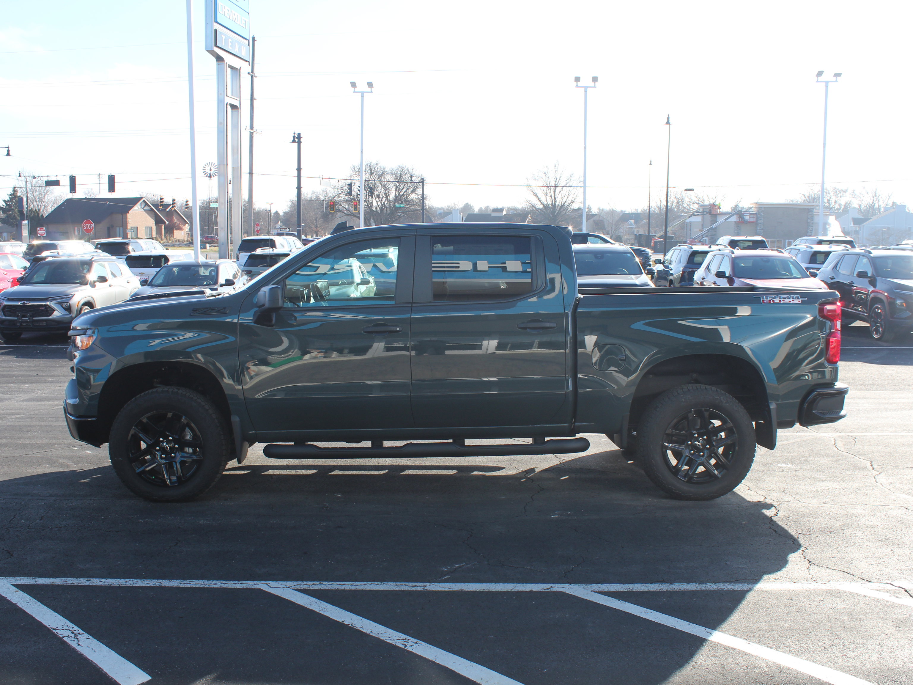 New 2026 Chevrolet Silverado 1500 Custom Trail Boss w/ Turbomax Blackout Package image 6
