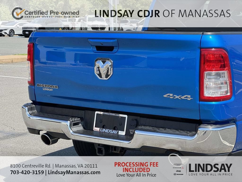Certified 2022 RAM 1500 Big Horn w/ Trailer Tow Group AWD/4WD image 10