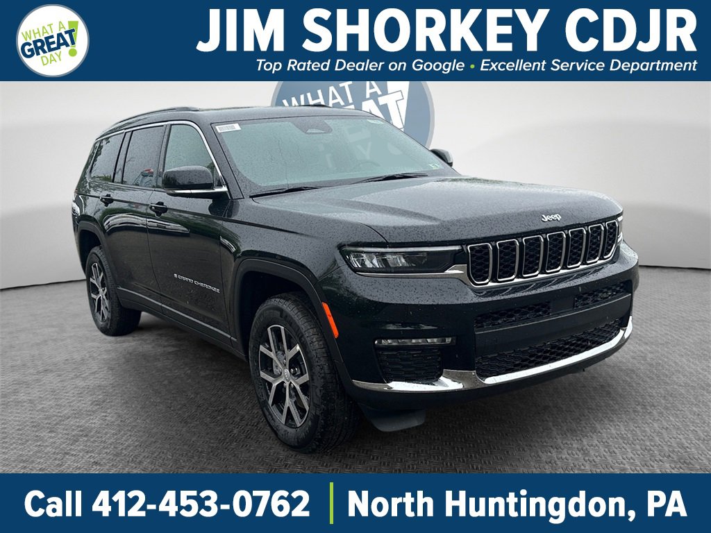 New 2025 Jeep Grand Cherokee L Limited w/ Black Appearance Package